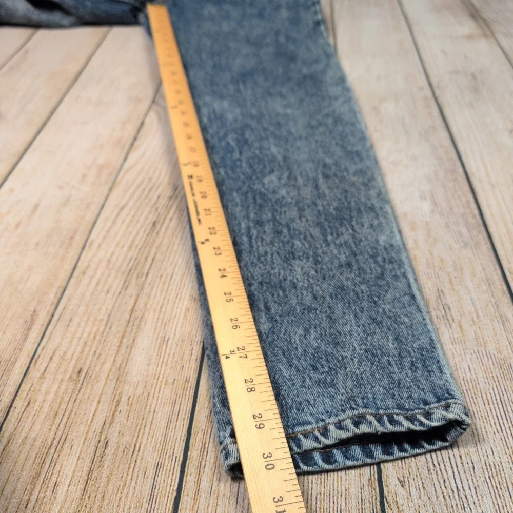 Levi's 550 Jeans Vintage Orange Tab Acid Wash‎ Relaxed Fit Denim Pants W30 L30
